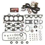 Head Gasket Set Timing Belt Kit Fit 88-91 Honda Civic CRX 1.6 SOHC D16A6 MIZUMOAUTO