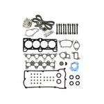Head Gasket Set Timing Belt Kit Water Pump Fit 01-05 Hyundai Accent G4EC MIZUMOAUTO