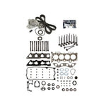 Head Gasket Set Valves Timing Belt Kit Fit 01-05 Honda Civic 1.7L SOHC D17A1 MIZUMOAUTO