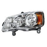 Headlights Lamp L+R Fit 2008-16 Chrysler Town &Country 11-17 Dodge Grand Caravan F1 RACING