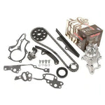 Heavy Duty Timing Chain Kit w/ Metal Guides Water Pump Fit 85-95 Toyota 22R 22RE MIZUMOAUTO