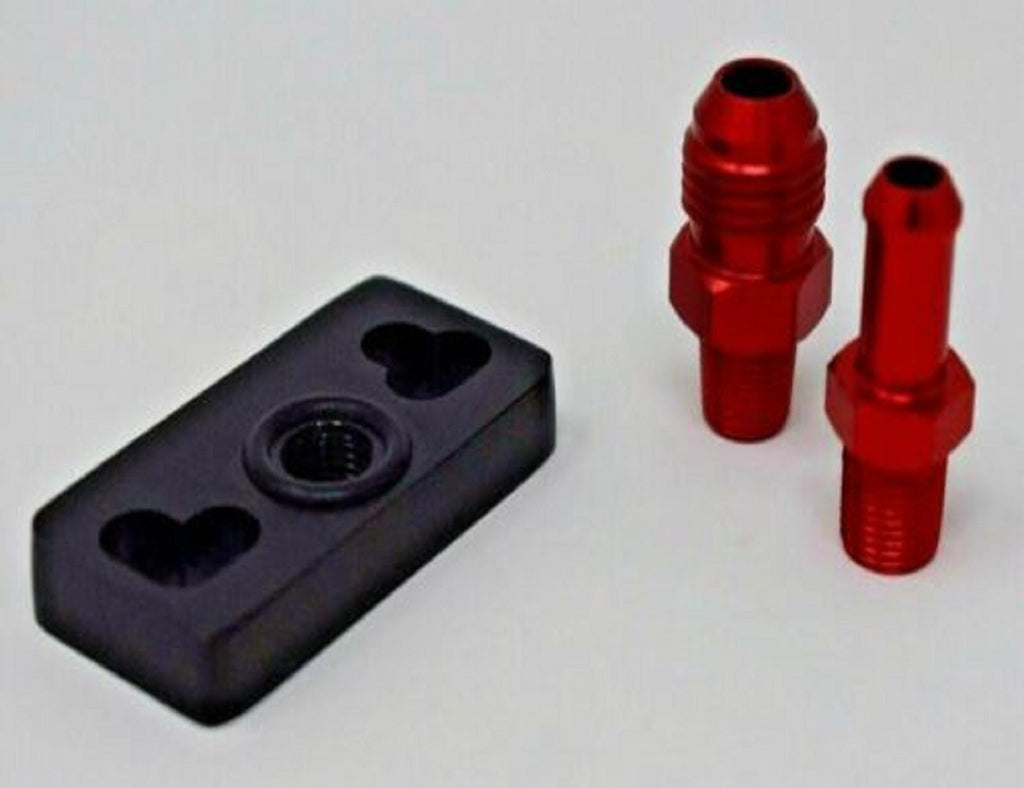Fuel Pressure Regulator Rail Adapter Riser Fpr Honda Acura D16 D Serie