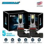 Ironwalls 9005 Hb3 H10 9140 9145 Led Headlight 6000K 330000Lm Bulbs Super Bright EB-DRP