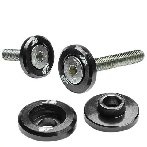 J2 D15 D16 Eg Ek Black Aluminum Engine/Motor Valve Cover Washer Cup+Bolt Kit DNA MOTORING