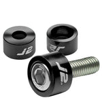 J2 Db Dc2 Dc5 Cl Ap1 Ap2 Black Brushed Aluminum Header Manifold Washer+Bolt DNA MOTORING
