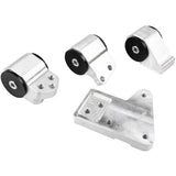 K-Series Billet Motor Mount Swap Kit - 92-95 EG K20 K24 - (Silver) Dynamic Performance Tuning