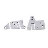 K-Series Billet Motor Mount Swap Kit - 96-00 EK K20 K24 - (Silver) Dynamic Performance Tuning