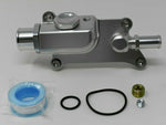 K Series Upper Coolant Housing W Straight Elbow Hose Fitting For K20Z3 K24 16AN MD Performance
