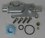 K Series Upper Coolant Housing W Straight Elbow Hose Fitting For K20Z3 K24 16AN MD Performance