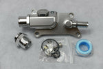 K Series Upper Coolant Housing W Straight Elbow Hose Fitting For K20Z3 K24 16AN MD Performance
