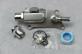 K Series Upper Coolant Housing W Straight Elbow Hose Fitting For K20Z3 K24 16AN MD Performance