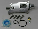 K Series Upper Coolant Housing W Straight Elbow Hose Fitting For K20Z3 K24 MD Performance