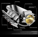 LS LSX LS1 LS6 Short Fabricated Intake Manifold Kit + 102mm Throttle Body & Fuel Rails MD Performance