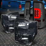 [Led Bar]2008-2010 Ford Super Duty Smoked Tail Light+Clear Signal Headlight Speed Daddy