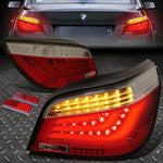 [Led Neon Tube Bar]08-10 Bmw 5-Series E60 Sedan Tail Light Rear Brake Lamps Speed Daddy