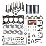 MLS Head Gasket Set Intake Exhaust Valves Fit 94-97 Acura Honda 2.2L F22B1 SOHC MIZUMOAUTO