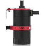 Mishimoto MMBCC-UNI-RD Performance Universal Baffled Oil Catch Can - Red USA MD Performance