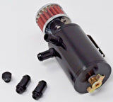 Motor K Baffled Engine Oil Catch Can Reservoir Tank Breather Oil Separator Turbo MD Performance