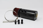 Motor K Baffled Oil Catch Can Tank With Breather Filter Oil Separator Aluminum MD Performance
