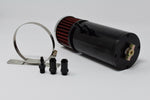 Motor K Baffled Oil Catch Can Tank With Breather Filter Oil Separator Aluminum MD Performance