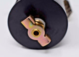 Motor K Black Baffled Aluminum Oil Separator Catch Can Tank W/ Breather Filter MD Performance
