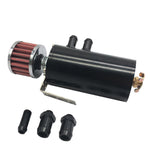 Motor K Swap Aluminum Oil Catch Can Reservoir Tank With Breather Filter Baffled MD Performance