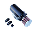 Motor K Swap Aluminum Oil Catch Can Reservoir Tank With Breather Filter Baffled MD Performance