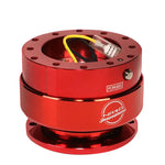 Nrg 6-Bolt Aluminum Steering Wheel Quick Release Adapter Gen 2.0 Srk-200Rdrd DNA MOTORING