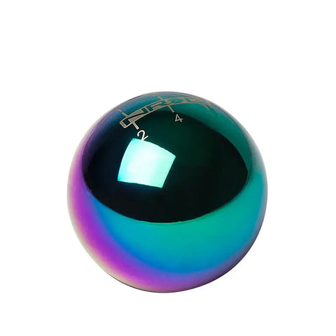 NRG ANODIZED BALL STYLE SHORT THROW 5-SPEED GEAR SHIFTER SHIFT KNOB NEO CHROME DNA MOTORING