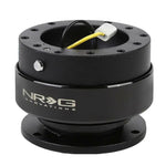 Nrg Gen 2.0 Steering Wheel Quick Release Hub(Srk-200Bk) Black Body/Black Ring DNA MOTORING