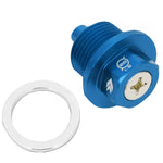 Nrg Nop-300Bl Subaru Aluminum Magnetic Engine Oil Drain Plug Bolt M20X1.5 DNA MOTORING