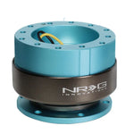 Nrg Srk-200Mf Aluminum Steering Wheel Quick Release Adapter Minty Fresh/Titanium DNA MOTORING