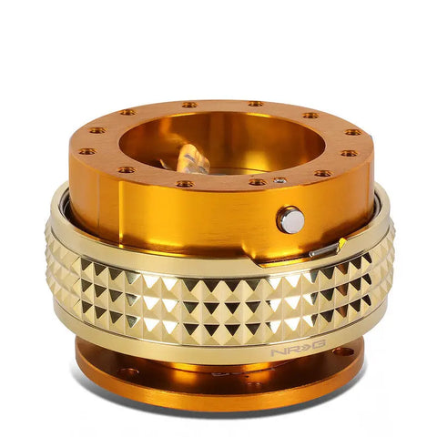 Nrg Srk-210Rg-Cg Steering Wheel Quick Release Adapter 2.1 Rose Gold/Pyramid Ring DNA MOTORING
