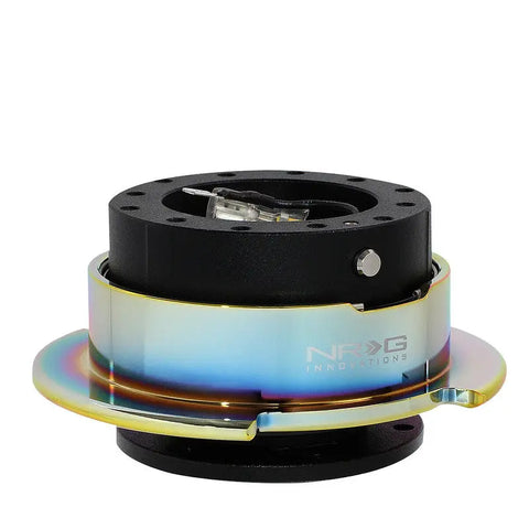 Nrg Srk-250Bk-Mc Steering Wheel Quick Release Adapter Gen 2.5 Black/Neo Chrome DNA MOTORING