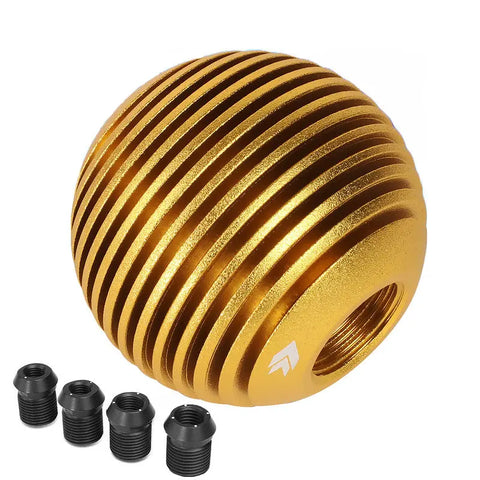 NRG Universal 50mm Dia. Aluminum Ball Type Heat Sink Droplet Shift Knob SK-703GD DNA MOTORING