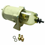 New 500FG 500FH Diesel Marine Boat Fuel Filter / Water Separator w/ Bolt Ring SILICONEHOSEHOME