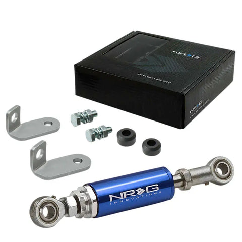 Nrg Aluminum Engine Torque Damper Shocks 94-01 Integra/Civic Si/Del Sol Blue DNA MOTORING