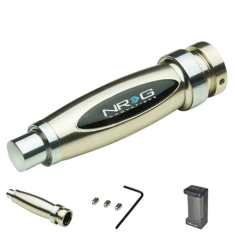 Nrg Hk-900Ti Aluminum Racing Emergency Hand E-Brake+Grip Bronze Titanium DNA MOTORING
