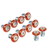 Nrg Innovations Fw-100Or Aluminum Fender Washer Dress Up Kit 10Pcs W/Rivnut Tool DNA MOTORING
