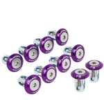 Nrg Innovations Fw-100Pp Aluminum Fender Washer Dress Up Kit 10Pcs W/Rivnut Tool DNA MOTORING