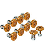 Nrg Innovations Fw-150Rg Aluminum Fender Washer Dress Up Kit 10Pcs W/Rivnut Tool DNA MOTORING