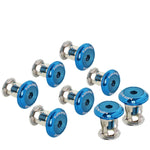 Nrg Innovations Fw-800Bl Aluminum Fender Washer Dress Up Kit 8Pcs W/Allen Key DNA MOTORING