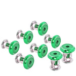 Nrg Innovations Fw-800Gn Aluminum Fender Washer Dress Up Kit 8Pcs W/Allen Key DNA MOTORING