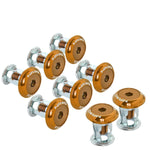 Nrg Innovations Fw-800Rg Aluminum Fender Washer Dress Up Kit 8Pcs W/Allen Key DNA MOTORING