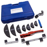 Pipe Bender HVAC Refrigeration Ratchet Tube Bending Heads Cutter Tool Kit MAXPEEDINGRODS-NEW