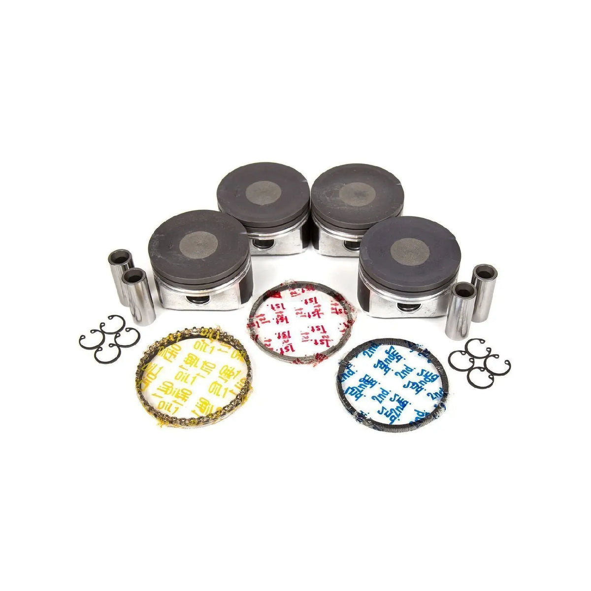 Pistons W/ Rings Fit 01-07 Dodge Caravan Chrysler PT Cruiser Jeep 2.4L