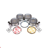 Pistons w/ Rings @STD fit 01-05 Toyota Camry Rav4 2.4L DOHC 2AZFE MIZUMOAUTO