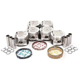 Pistons w/ Rings @STD fit 93-97 Lexus ES300 Toyota Supra Non-Turbo 3.0L 2JZGE MIZUMOAUTO