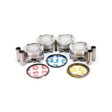 Pistons w/ Rings @STD fit 96-00 Honda Civic Del Sol 1.6 D16Y D16Y5 D16Y7 Y8 MIZUMOAUTO