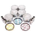 Pistons w/ Rings @STD fit 99-05 Mitsubishi Montero Sport Galant 3.0 SOHC 6G72 MIZUMOAUTO